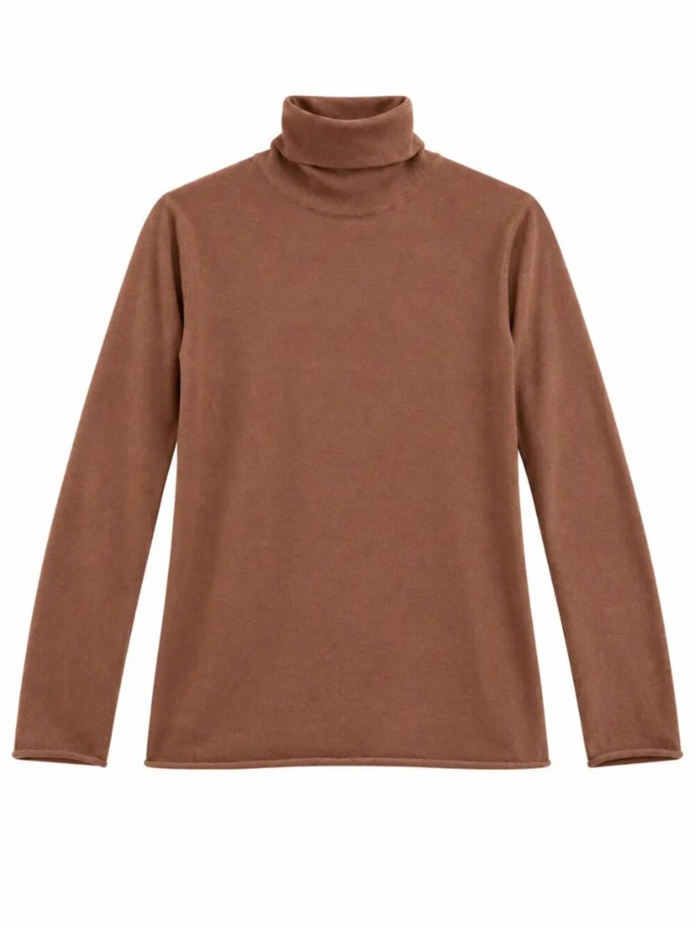 Lanidor Burnt Orange Turtleneck Sweater, Size M